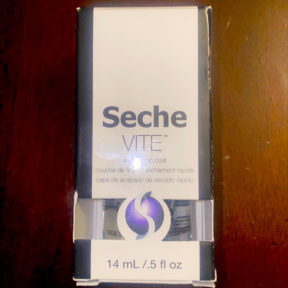 Seche Vite Fast Dry Top Coat Clear New